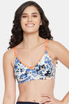 Clovia Double Layered Non Wired Medium Coverage T-Shirt Bra - Navy Blue — thumbnail 1