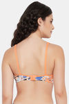 Clovia Double Layered Non Wired Medium Coverage T-Shirt Bra - Navy Blue — thumbnail 4