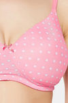 Clovia Padded Non-Wired Full Coverage T-Shirt Bra - Peach — thumbnail 5