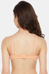 Clovia Padded Non-Wired Full Coverage T-Shirt Bra - Peach — thumbnail 4