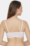 Clovia Single Layered Non Wired Full Coverage T-Shirt Bra - White — thumbnail 4