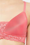Clovia Padded Non-Wired Medium Coverage T-Shirt Bra - Pink — thumbnail 5