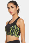 Clovia Padded Non-Wired Full Coverage Super Support Bra - Black — thumbnail 3