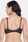 Clovia Single Layered Non Wired Full Coverage T-Shirt Bra - Blue — thumbnail 4
