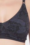 Clovia Single Layered Non Wired Full Coverage T-Shirt Bra - Blue — thumbnail 5