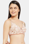 Clovia Double Layered Non Wired Full Coverage T-Shirt Bra - Beige — thumbnail 2