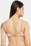 Clovia Double Layered Non Wired Full Coverage T-Shirt Bra - Beige — thumbnail 4