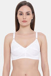 Clovia Double Layered Non Wired Full Coverage T-Shirt Bra - White — thumbnail 1