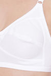 Clovia Double Layered Non Wired Full Coverage T-Shirt Bra - White — thumbnail 5