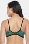 Clovia Single Layered Non Wired Full Coverage T-Shirt Bra - Green — thumbnail 4