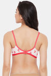 Clovia Double Layered Non Wired Full Coverage T-Shirt Bra - Red — thumbnail 4