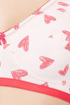 Clovia Double Layered Non Wired Full Coverage T-Shirt Bra - Red — thumbnail 5