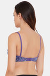 Clovia Padded Non Wired Full Coverage T-Shirt Bra - Purple — thumbnail 4