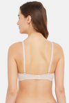 Clovia Padded Non Wired Full Coverage T-Shirt Bra - Beige — thumbnail 4