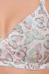 Clovia Padded Non Wired Full Coverage T-Shirt Bra - White — thumbnail 6