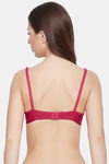 Clovia Padded Non Wired Full Coverage T-Shirt Bra - Pink — thumbnail 4