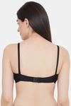 Clovia Padded Non Wired Full Coverage T-Shirt Bra - Black — thumbnail 4