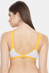 Clovia Single Layered Non Wired Full Coverage T-Shirt Bra - Grey — thumbnail 4