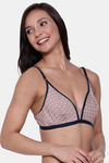 Clovia Single Layered Non Wired Medium Coverage T-Shirt Bra - Pink — thumbnail 2