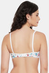 Clovia Double Layered Non Wired Full Coverage T-Shirt Bra - White — thumbnail 4