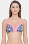 Clovia Double Layered Non Wired Full Coverage T-Shirt Bra - Pink — thumbnail 1