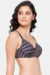 Clovia Padded Non Wired Full Coverage T-Shirt Bra - Multicolor — thumbnail 2