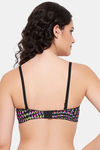 Clovia Padded Non Wired Full Coverage T-Shirt Bra - Multicolor — thumbnail 4