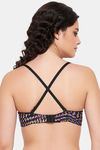 Clovia Padded Non Wired Full Coverage T-Shirt Bra - Multicolor — thumbnail 5