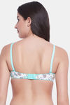 Clovia Padded Non Wired Full Coverage T-Shirt Bra - White — thumbnail 4