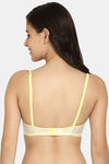 Clovia Padded Non Wired Full Coverage T-Shirt Bra - Yellow — thumbnail 4