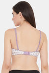 Clovia Padded Non Wired Full Coverage T-Shirt Bra - White — thumbnail 4