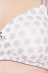 Clovia Padded Non Wired Full Coverage T-Shirt Bra - White — thumbnail 5
