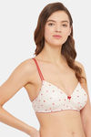 Clovia Padded Non Wired Full Coverage T-Shirt Bra - Beige — thumbnail 2