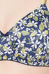 Clovia Padded Non Wired Full Coverage T-Shirt Bra - Blue — thumbnail 5