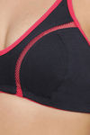 Clovia Double Layered Non Wired Full Coverage T-Shirt Bra - Black — thumbnail 5