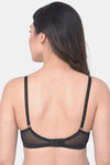 Clovia Padded Non Wired Full Coverage T-Shirt Bra - Black — thumbnail 4