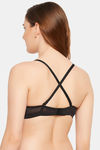 Clovia Padded Non Wired Full Coverage T-Shirt Bra - Beige — thumbnail 4