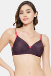 Clovia Padded Non Wired Full Coverage T-Shirt Bra - Brown — thumbnail 1