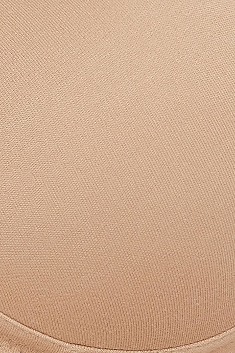 Clovia Padded Non Wired Full Coverage T-Shirt Bra - Beige — image 5