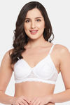 Clovia Padded Non Wired Full Coverage T-Shirt Bra - White — thumbnail 1