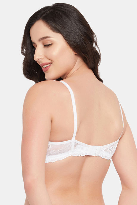 Clovia Padded Non Wired Full Coverage T-Shirt Bra - White — image 4