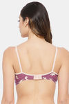 Clovia Single Layered Non Wired Full Coverage T-Shirt Bra - Maroon — thumbnail 4