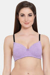 Clovia Push Up Non Wired Full Coverage T-Shirt Bra - Peach — thumbnail 1
