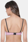Clovia Padded Non Wired Medium Coverage Push-Up Bra - Pink — thumbnail 4