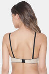 Clovia Push Up Non Wired Medium Coverage T-Shirt Bra - Nude — thumbnail 4