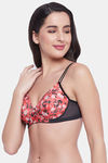 Clovia Padded Non Wired Full Coverage T-Shirt Bra - Red — thumbnail 3