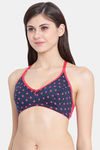 Clovia Single Layered Non Wired Full Coverage T-Shirt Bra - Red — thumbnail 3
