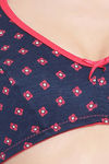 Clovia Single Layered Non Wired Full Coverage T-Shirt Bra - Red — thumbnail 5