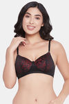 Clovia Padded Non Wired Full Coverage T-Shirt Bra - Black — thumbnail 1