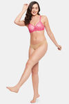 Clovia Padded Non Wired Full Coverage T-Shirt Bra - Pink — thumbnail 6